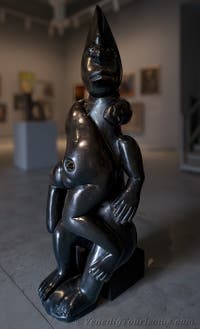 Josiah Manzi, Mfiti Woman and Snake, Kunstbiennale Venedig