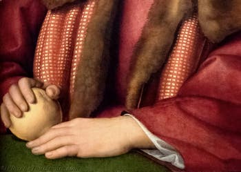 Raffael, Porträt eines jungen Mannes mit Apfel, Francesco Maria della Rovere, Palazzo Pitti Palatina, Florenz