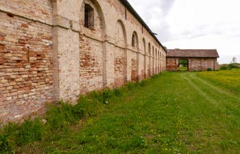 Die Insel Lazzaretto Nuovo in Venedig, der Große Tezon