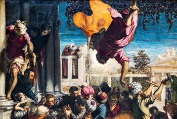 Tintoretto, Das Wunder des St Markus, der den Sklaven von der Folter befreit, in den Gallerie dell’Accademia in Venedig, Italien