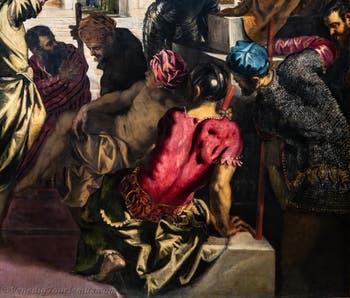 Tintoretto, Das Wunder des St Markus, der den Sklaven von der Folter befreit, in den Gallerie dell’Accademia in Venedig, Italien
