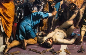 Tintoretto, Das Wunder des St Markus, der den Sklaven von der Folter befreit, in den Gallerie dell’Accademia in Venedig, Italien