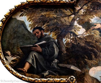 Paolo Veronese, Der heilige Franziskus empfängt die Stigmata, in den Gallerie dell’Accademia in Venedig, Italien