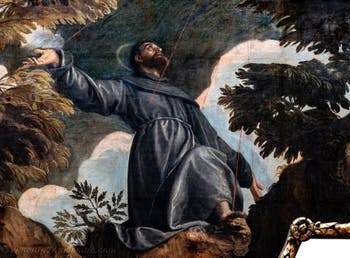 Paolo Veronese, Der heilige Franziskus empfängt die Stigmata, in den Gallerie dell’Accademia in Venedig, Italien