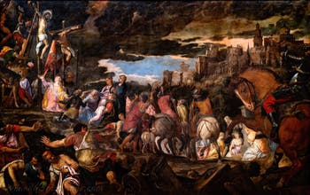 Paolo Veronese, Die Kreuzigung, in den Gallerie dell’Accademia in Venedig, Italien