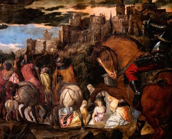 Paolo Veronese, Die Kreuzigung, in den Gallerie dell’Accademia in Venedig, Italien