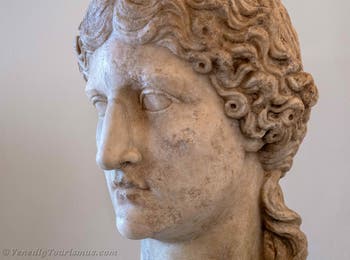 Kopf der Agrippina die Ältere im Archäologischen Museum von Venedig in Italien