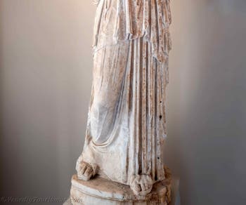Die Göttin Athene Attika im Archäologischen Museum von Venedig in Italien