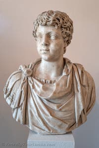 Der junge Kaiser Caracalla im Archäologischen Museum von Venedig in Italien