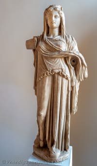 Demeter im Archäologischen Museum von Venedig in Italien