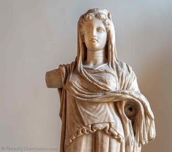 Demeter im Archäologischen Museum von Venedig in Italien