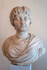 Kaiserin Faustina die Jüngere im Archäologischen Museum von Venedig in Italien