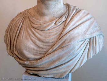 Kaiserin Faustina die Jüngere im Archäologischen Museum von Venedig in Italien