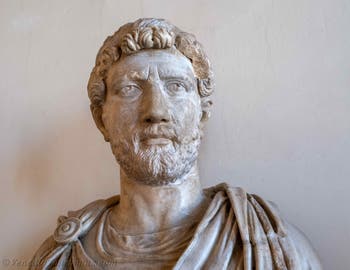 Kaiser Hadrian im Archäologischen Museum von Venedig in Italien