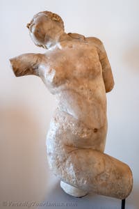 Hermaphroditos im Kampf mit einem Satyr im Archäologischen Museum von Venedig in Italien
