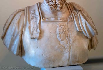 Kaiser Lucius Aurelius Verus im Archäologischen Museum von Venedig in Italien