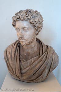 Kaiser Mark Aurel im Archäologischen Museum von Venedig in Italien
