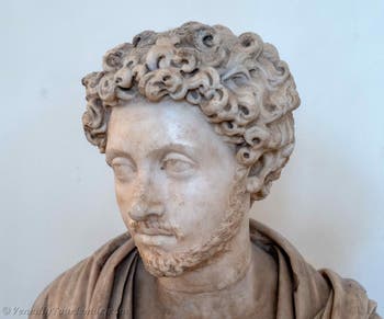 Kaiser Mark Aurel im Archäologischen Museum von Venedig in Italien