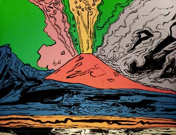Andy Warhol, Vesuvius, Capodimonte-Museum in Neapel, Italien