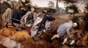 Pieter Brueghel der Ältere, Das Gleichnis von den Blinden, Capodimonte-Museum in Neapel, Italien