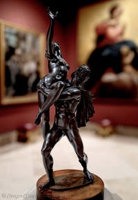 Giambologna, Die Entführung einer Sabinerin, Museum Capodimonte in Neapel, Italien