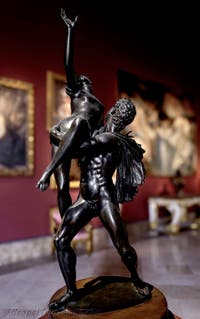 Giambologna, Die Entführung einer Sabinerin, Museum Capodimonte in Neapel, Italien