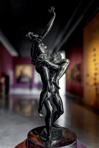 Giambologna, Die Entführung einer Sabinerin, Museum Capodimonte in Neapel, Italien