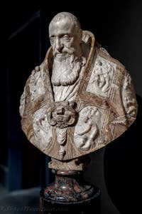 Guglielmo della Porta, Brustbild von Papst Paul III., Museum Capodimonte in Neapel, Italien