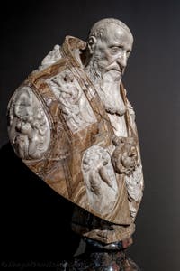 Guglielmo della Porta, Brustbild von Papst Paul III., Museum Capodimonte in Neapel, Italien