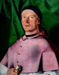 Lorenzo Lotto, Porträt von Bernardo de' Rossi, Capodimonte-Museum in Neapel, Italien