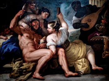 Luca Giordano, Herkules und Omphale, Capodimonte-Museum in Neapel, Italien