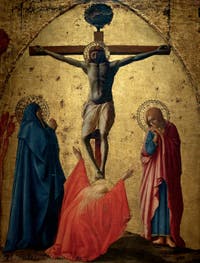 Masaccio, Kreuzigung, Museum Capodimonte in Neapel, Italien