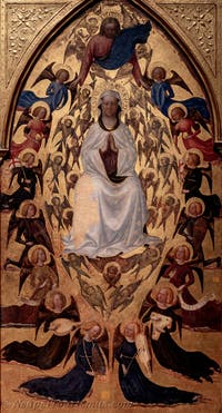Masolino da Panicale, Mariä Himmelfahrt, Museum Capodimonte in Neapel, Italien