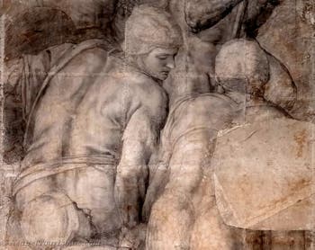 Michelangelo, Kriegergruppe, Capodimonte-Museum in Neapel, Italien