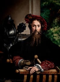 Parmigianino, Porträt von Galeazzo Sanvitale, Capodimonte-Museum in Neapel, Italien