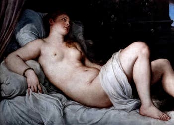 Tizian, Danaë, Capodimonte-Museum in Neapel, Italien