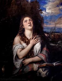 Tizian, Maria Magdalena, Capodimonte-Museum in Neapel, Italien