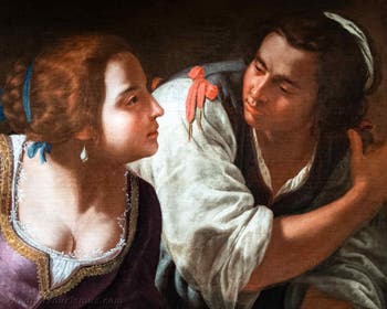 Artemisia Gentileschi, Samson und Delila, Galleria d’Italia Zevallos in Neapel, Italien