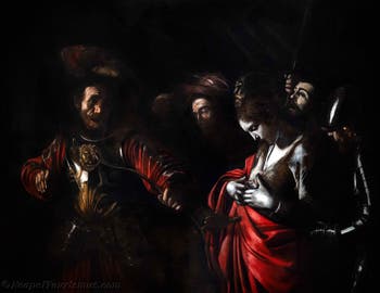 Caravaggio, Das Martyrium der Heiligen Ursula, Galleria d’Italia Zevallos in Neapel, Italien