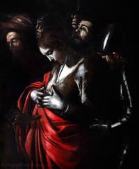 Caravaggio, Das Martyrium der Heiligen Ursula, Galleria d’Italia Zevallos in Neapel, Italien