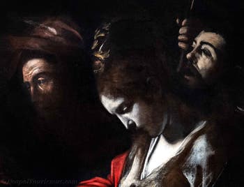 Caravaggio, Das Martyrium der Heiligen Ursula, Galleria d’Italia Zevallos in Neapel, Italien