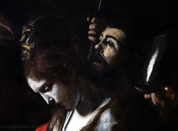 Caravaggio, Das Martyrium der Heiligen Ursula und Selbstporträt von Caravaggio, Galleria d’Italia Zevallos in Neapel, Italien