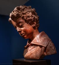 Vincenzo Gemito, Porträt von Guido Marvasi, Galleria d’Italia Zevallos in Neapel, Italien