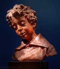 Vincenzo Gemito, Porträt von Guido Marvasi, Galleria d’Italia Zevallos in Neapel, Italien