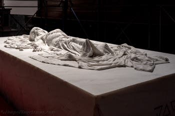 Jago, der verhüllte Sohn, Kapelle dei Bianchi, Basilika San Severo fuori le mura in Neapel, Italien