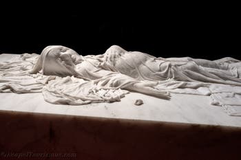 Jago, der verhüllte Sohn, Kapelle dei Bianchi, Basilika San Severo fuori le mura in Neapel, Italien