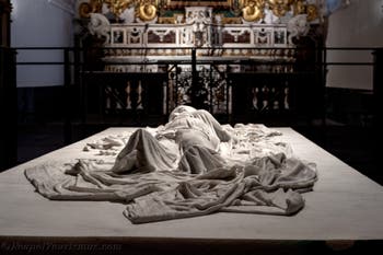 Jago, der verhüllte Sohn, Kapelle dei Bianchi, Basilika San Severo fuori le mura in Neapel, Italien