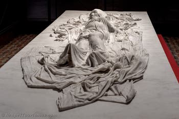 Jago, der verhüllte Sohn, Kapelle dei Bianchi, Basilika San Severo fuori le mura in Neapel, Italien