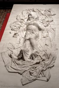 Jago, der verhüllte Sohn, Kapelle dei Bianchi, Basilika San Severo fuori le mura in Neapel, Italien