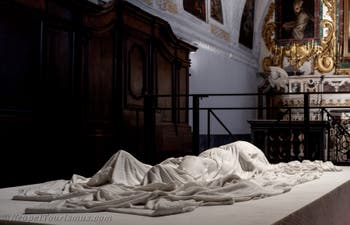 Jago, der verhüllte Sohn, Kapelle dei Bianchi, Basilika San Severo fuori le mura in Neapel, Italien
